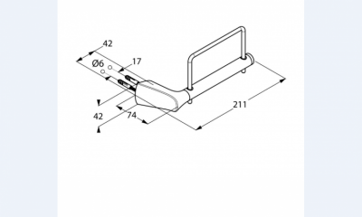 KLUDI AMBIENTA UCHWYT NA PAPIER TOALETOWY
