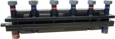 AFRISO  Rozdzielacz KSV 125-3 HW 70 kW, dla 3 obiegów pompowych, ze sprzęgłem hydraulicznym