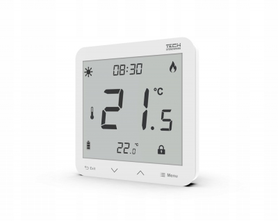 TECH ST-297 v3 przewodowy regulator pokojowy BIAŁY