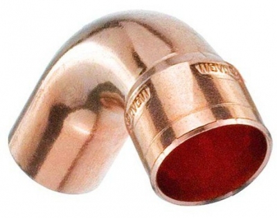 Kolanko miedziane fi 35 jednokielichowe W/Z