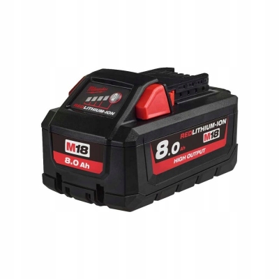 MILWAUKEE M18 HB8 - Akumulator M18 HIGH OUTPUT, Li-ion 18 V, 8.0 Ah