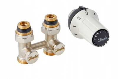 DANFOSS zestaw termostatyczny prosty grzejnika V