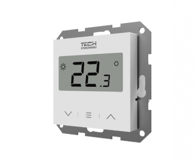 TECH F-2Z V1 przewodowy regulator pokojowy BIAŁY