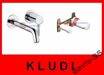 KLUDI BOZZ bateria umywalkowa podtynkowa 220 mm + element podtynkowy