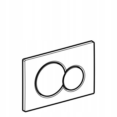 GEBERIT przycisk SIGMA 01 chrom matowy 115.770.JQ.5