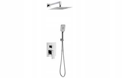 VALVEX ARS CHROM zestaw natryskowy podtynkowy