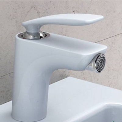 KLUDI BALANCE bateria bidetowa BIAŁA / CHROM