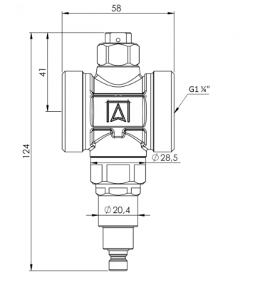 AFRISO Zawór antyzamrożeniowy AAV 300, G1 1/4