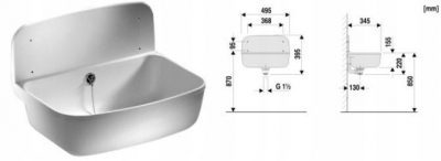 PYRAMIS Komora gospodarcza z tworzywa - BIAŁA