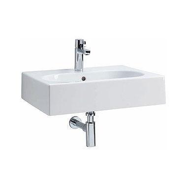 Koło Umywalka TWINS 50 cm, z misą owalną, z otworem, z przelewem, KOŁO Simple