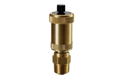 VALVEX ALFA Automatyczny zawór odpowietrzający z zaworem odcinającym, mosiężny