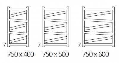 VIPERA grzejnik łazienkowy 500x750 BIAŁY