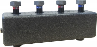 AFRISO Rozdzielacz KSV 125-2 HW 70 kW, dla 2 obiegów pompowych, ze sprzęgłem hydraulicznym