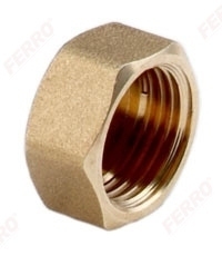 FERRO Zaślepka mosiężna 11/4