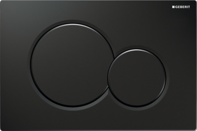 GEBERIT SIGMA01 przycisk uruchamiający przedni do spłuczek podtynkowych UP320 - CZARNY RAL9005