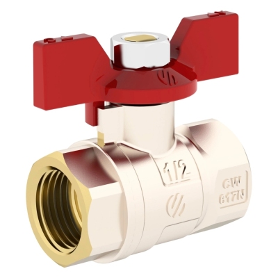 ARCO SENA zawór kulowy wodny 1/2 cala GW DN15 z motylkiem 753103