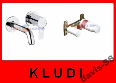 KLUDI ZENTA bateria umywalkowa podtynkowa 170 mm + element podtynkowy