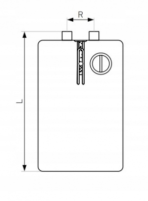 GALMET FOX ogrzewacz wody podumywalkowy 10L