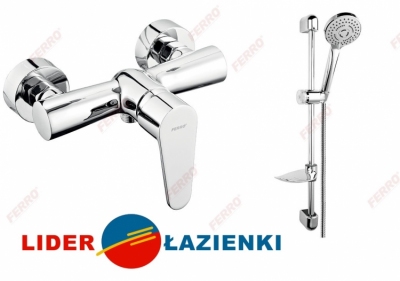 FERRO ALGEO bateria natryskowa + zestaw natryskowy TUTTI