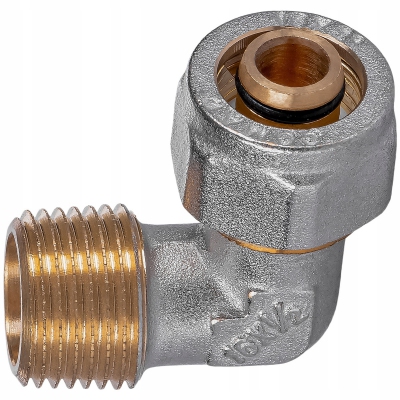 COMAP kolano zaciskowe pex skręcane 16x1/2 GZ