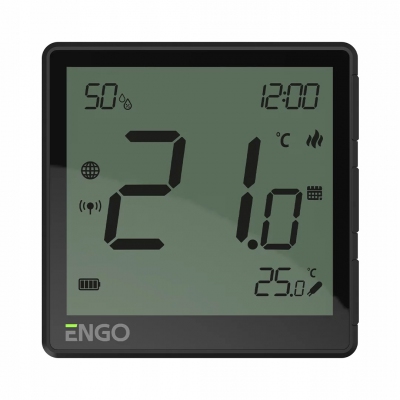 Engo EONE230B Regulator temperatury CZARNY
