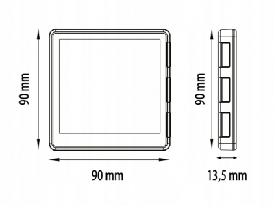 Engo EONE230W Regulator temperatury BIAŁY