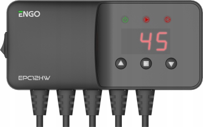 Engo EPC12HW Sterownik do pompy CO i pompy CWU z wyświetlaczem