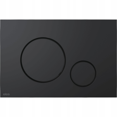 Alcadrain Przycisk sterujący do systemów podtynkowych, czarny-mat M678