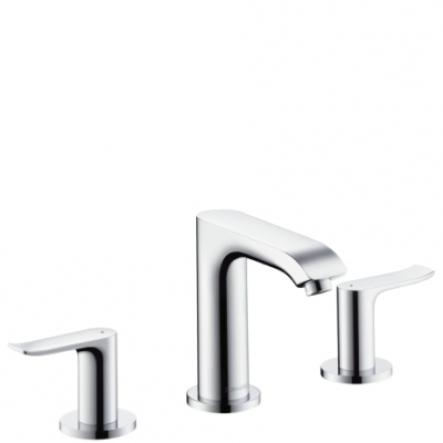 HANSGROHE Metris 3-otworowa bateria umywalkowa 100, DN15
