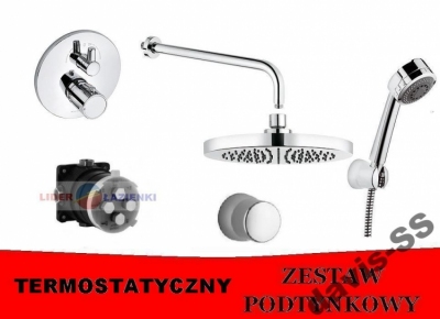 KLUDI ZENTA / O-CEAN zestaw podtynkowy TERMOSTAT