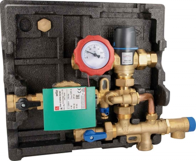 AFRISO Grupa pompowa do cyrkulacji ciepłej wody użytkowej WZS 100