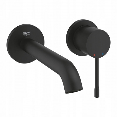 GROHE ESSENCE bateria umywalkowa podtynkowa czarna