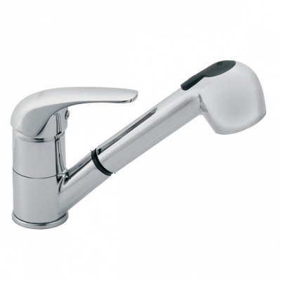 FERRO Bateria zlewozmywakowa stojąca z wyciąganym natryskiem VASTO