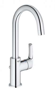 GROHE Eurosmart NEW Jednouchwytowa bateria umywalkowa wysoka z ruchomą wylewką CHROM