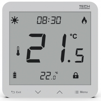 TECH ST-299 v3 przewodowy regulator pokojowy BIAŁY