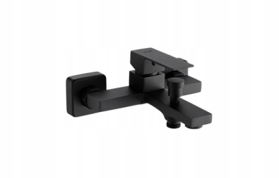 VALVEX ARS BLACK Bateria wannowa ścienna 2420420