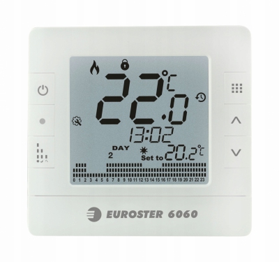 EUROSTER E6060 Przewodowy regulator temperatury