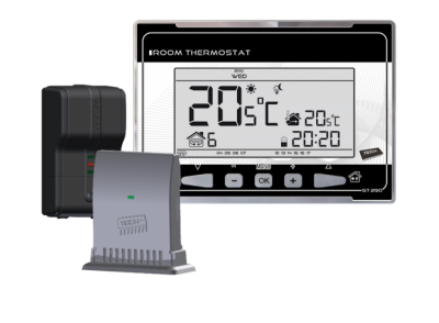TECH ST-290 v2 Regulator pokojowy dwustanowy * komunikacja bezprzewodowa, chwilowe podświetlenie