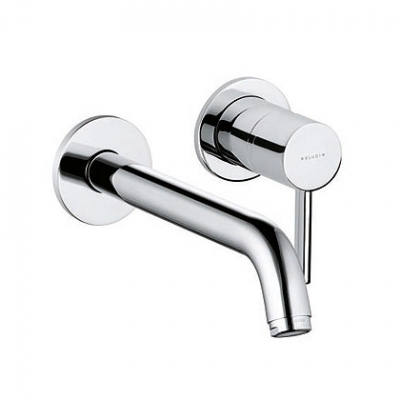 KLUDI BOZZ ścienna bateria umywalkowa podtynkowa wylewka 220 mm