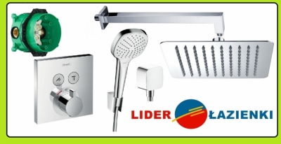 HANSGROHE zestaw podtynkowy termostatyczny SELECT