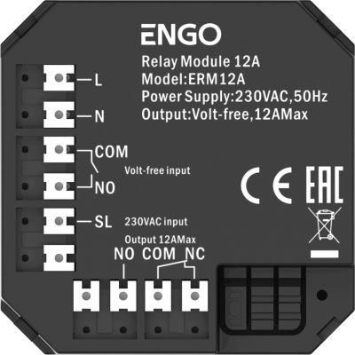 ENGO ERM12A Moduł przekaźnika 12A