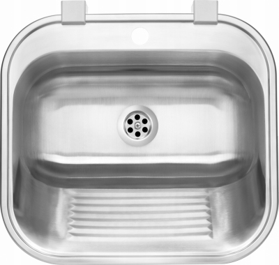 DEANTE zlew komora gospodarcza stal ZYK 010B