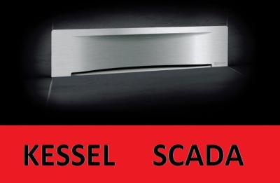 KESSEL SCADA odpływ ścienny z pokrywą WAVE