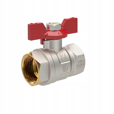 ARCO SENA zawór kulowy wodny 3/4 cala GW DN20 z motylkiem 753104