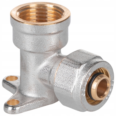 COMAP kolano zaciskowe pex skręcane z uszkami 16x1/2 GW