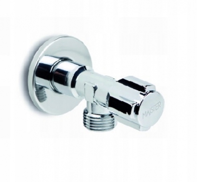 VALVEX zawór grzybkowy kątowy chromowany 1/2 x 1/2