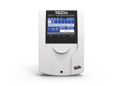 TECH L-4 WiFi Bezprzewodowo - przewodowy sterownik siłowników termostatycznych (8 stref) z wbudowanym modułem WiFi