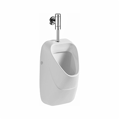 KOŁO Pisuar NOVA PRO ze zintegrowanym ceramicznym sitkiem, dopływ z góry