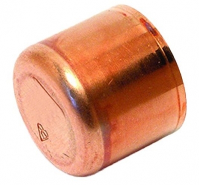 Zaślepka miedziana fi 18 kapa