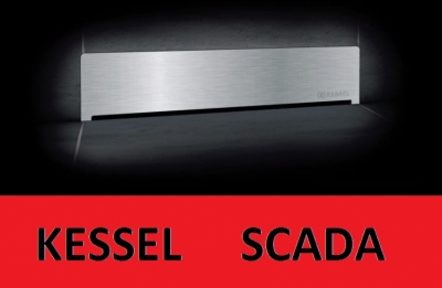 KESSEL SCADA odpływ ścienny z pokrywą nierdzewną